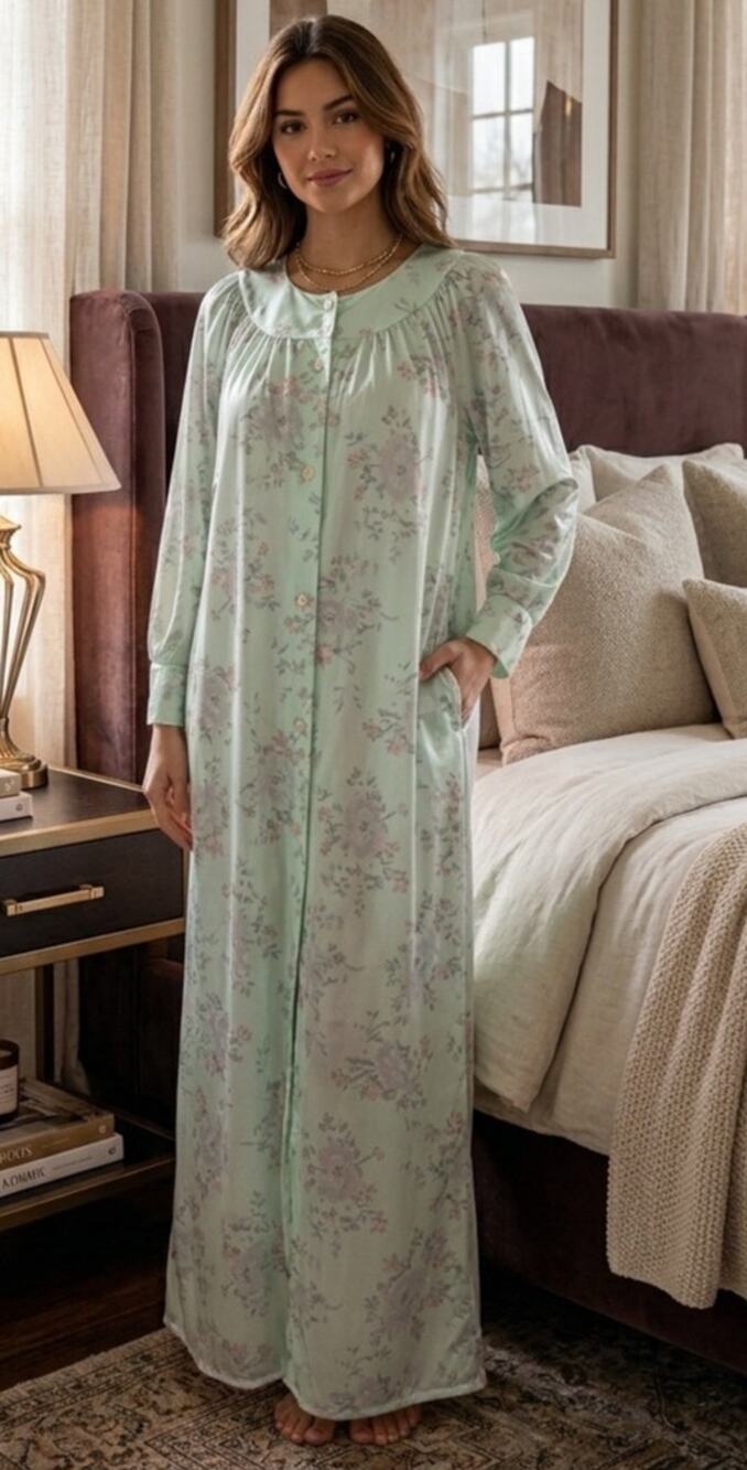 Vintage Katz housecoat/chemise/nightgown